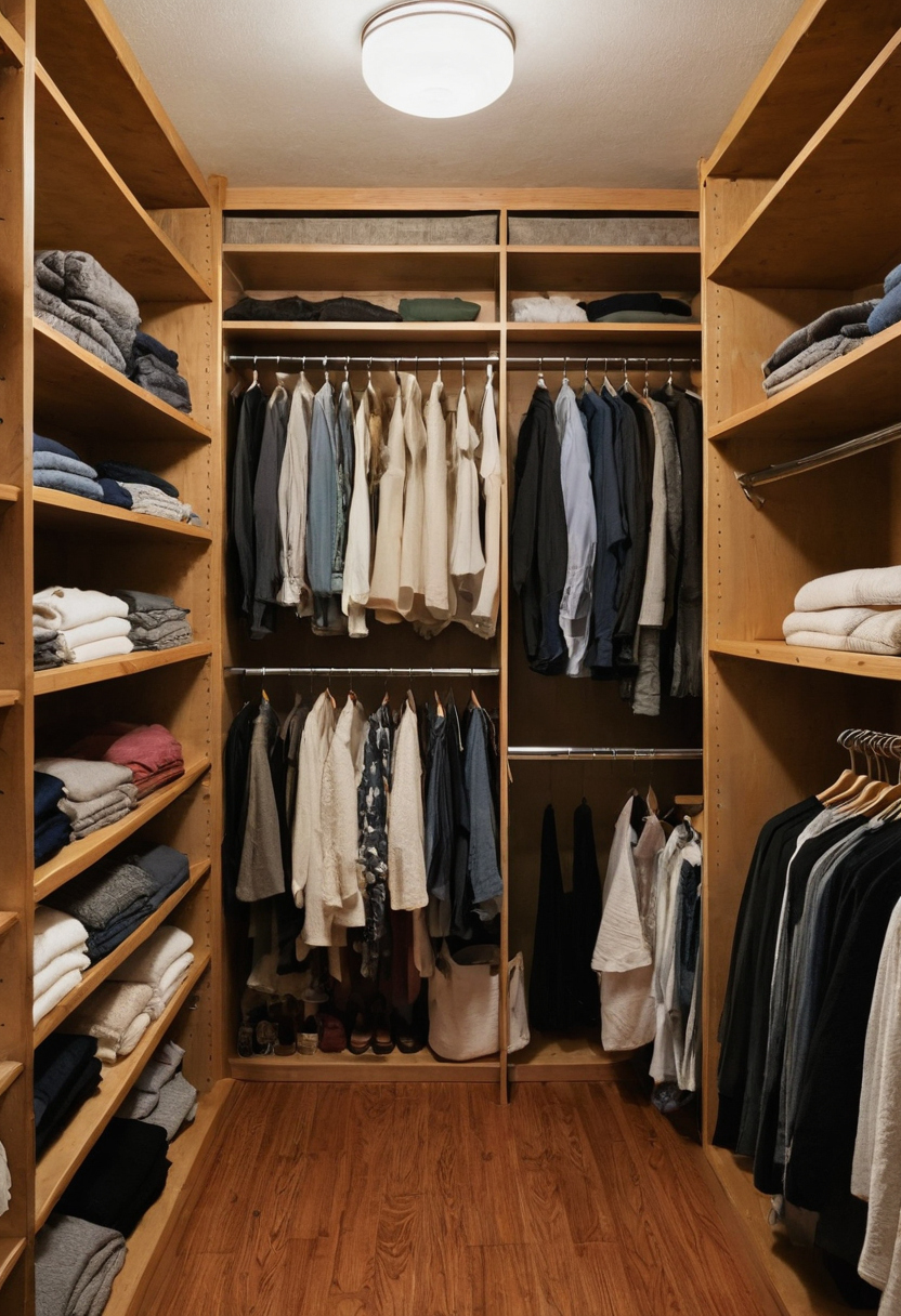 Practical visual for How should a household plan closet organization before buying a closet system